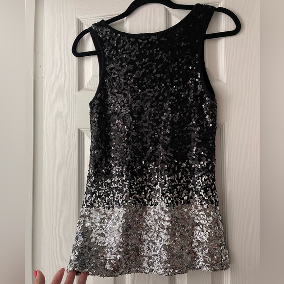 Carrie Allen Color block Sequin Tank Top in Medium - Picture 4 of 7